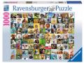 Puzzle 1000 pièces - 99 drôles animaux - Ravensburger - 19642