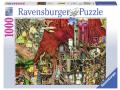 Puzzle 1000 pièces - Monde caché / Colin Thompson - Ravensburger - 19644