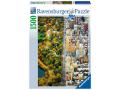 Puzzle 1500 pièces - Le vert et la ville - Ravensburger - 16254
