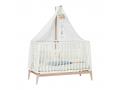 Flèche de lit pour lit bébé Linea, Chêne - Leander - 700520