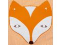 Coussins fox and raven orange 50 x 50 - Taftan - KSM-524