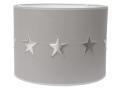 Abat-jour stars silver grey 35cm - Taftan - LPS-0210