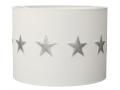 Abat-jour stars silver white 35cm - Taftan - LPS-148