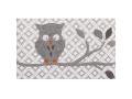 Abat-jour little owl grey 35cm - Taftan - LPS-710