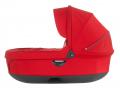 Nacelle complète : Base grise - habillage et capote Rouge pour poussette Trailz - Stokke - 282305