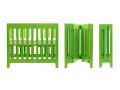 Berceau Alma mini vert - 33,5 x 59 x 97 cm - Bloom - U10305-GG-11-AHA