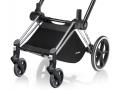 Poussette Priam Chrome LUXE  Infra Red - red roues light - Cybex - BU03
