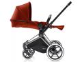 Poussette Priam Chrome LUXE Complète  Infra Red - red roues light - Cybex - BU63