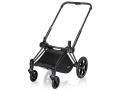 Poussette Priam Matt Black LUXE Complète  Infra Red - red roues light - Cybex - BU84