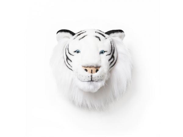 Trophée en peluche albert le tigre blanc