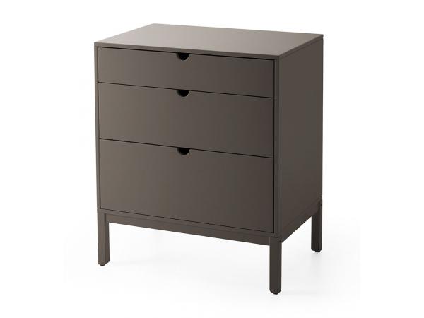 Commode stokke home gris brume