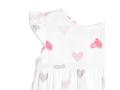 Barboteuse-sketch hearts flutter sleeve romper - Aden and Anais - AA1027-SKHG-06G