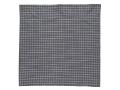 Taie d'oreiller imprimée carreaux gris - 60 x 40 cm - Camomile London - C06-1IKP