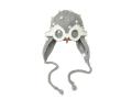 Bonnet gris avec lunette amovible Chouette blanche - 4/6 ans - Lullaby Road - Snowy-4-6-ans
