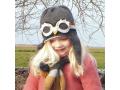 Bonnet fille gris foncé avec lunette amovible Pingouin - 2/4 ans - Lullaby Road - Penguin-2-4-ans