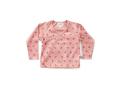 Haut kimono cerises rose en coton biologique 0/3M - Oeuf Baby Clothes - L107375103
