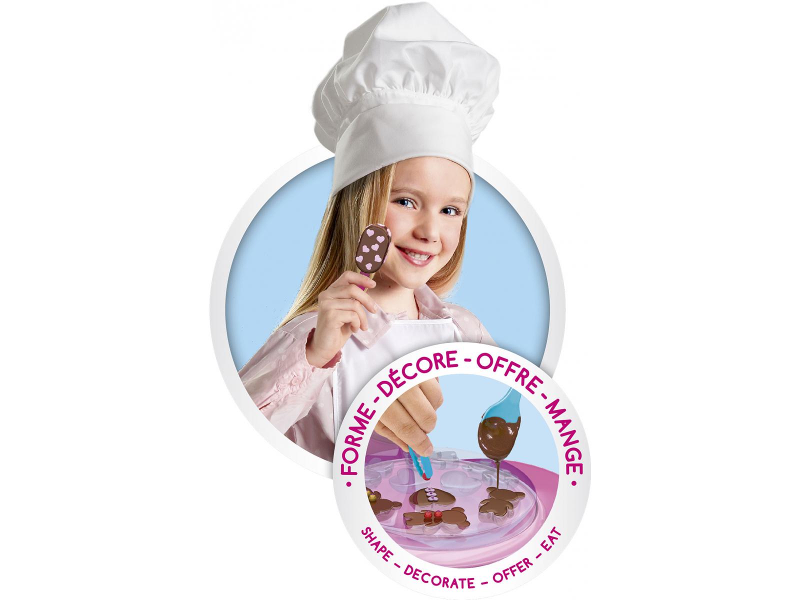 LANSAY Mini délices Jeu de cuisine Mon super atelier Chocolat 5 en 1 - Fille  - a partir de 6 ans