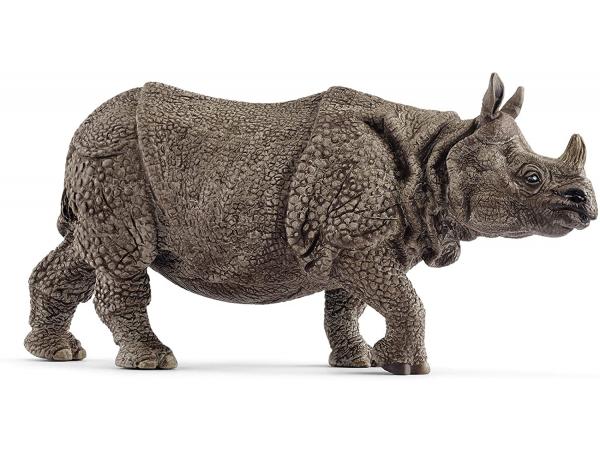 Figurine rhinocéros indien 13,9 cm x 4,4 cm x 6,7 cm