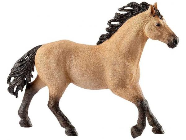 Figurine Étalon quarter horse 14,6 cm x 3,6 cm x 10,9 cm