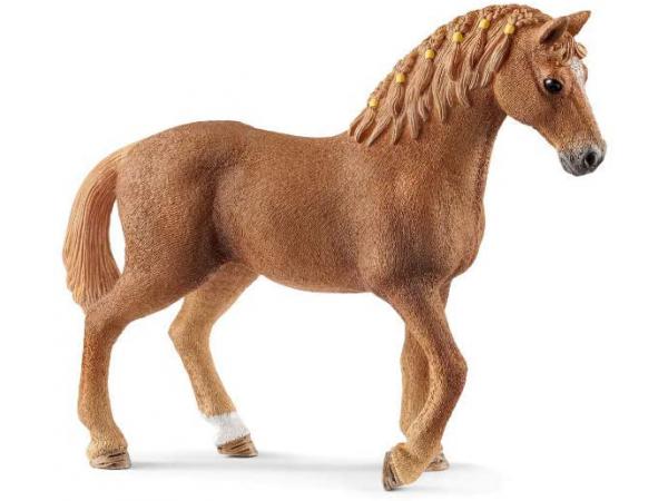 Figurine jument quarter horse 13,5 cm x 3,6 cm x 11 cm