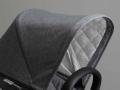 Bugaboo Donkey2 classique extension duo Alu/ Gris chiné - Bugaboo - 180133AE01