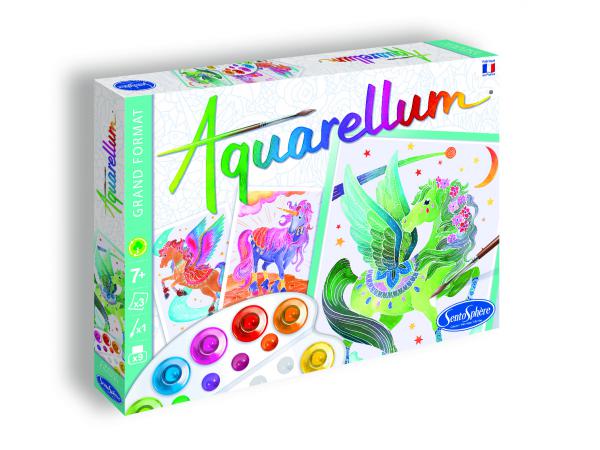 Aquarellum licornes & pégases