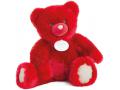 Ours collection - rouge baiser - taille 60 cm - Histoire d'ours - DC3411