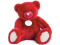 Ours collection - rouge baiser - taille 60 cm - Histoire d'ours - DC3411