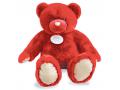 Ours collection - rouge baiser - taille 120 cm - Histoire d'ours - DC3417