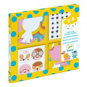 Haba - DJ09050 - Stickers pour les petits  - J'aime les animaux (372878)