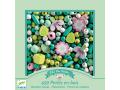 Perles et bijoux  - Perles bois - Feuilles et fleurs - Djeco - DJ09808