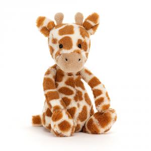Peluche Bashful Giraffe Small - L: 8 cm x l : 9 cm x H: 18 cm - Jellycat - BASS6GS