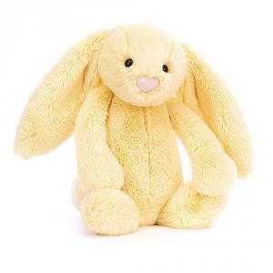 Peluche Bashful Lemon Bunny Medium - L: 9 cm x l : 12 cm x H: 31 cm - Jellycat - BAS3LM