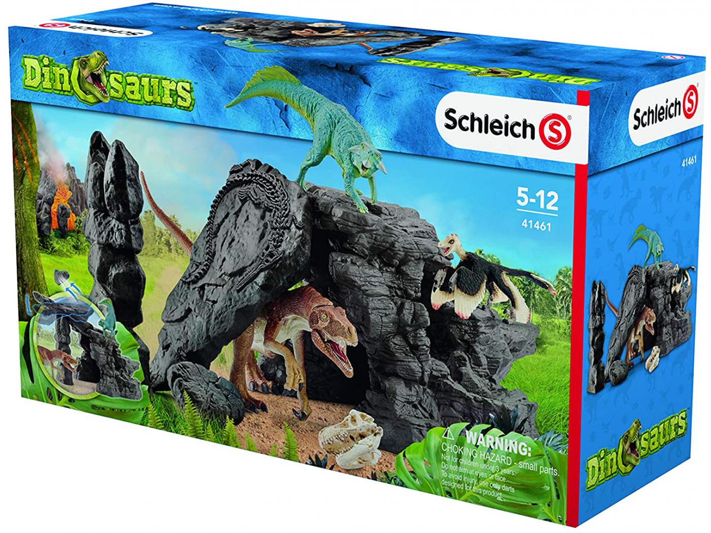 Schleich - Kit de dinosaures avec grotte