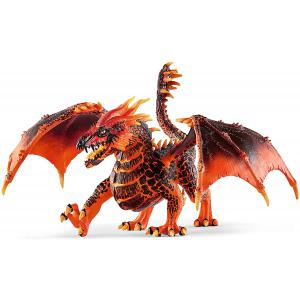 Schleich - 70138 - Figurine Dragon de lave - Dimension : 20 cm x 14 cm x 14,5 cm (374012)