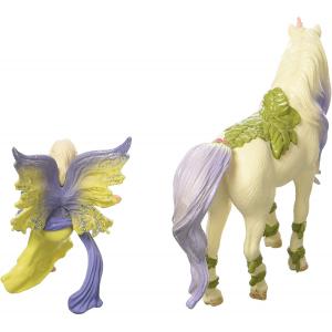 Figurine Fée Sera avec la licorne aux fleurs - Schleich - 70565
