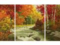 Peinture aux numéros - Ruisseau en automne 50x80cm - Schipper - 609260779