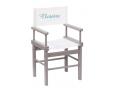 Nouveau fauteuil metteur en scène gris - Moulin Roty - 735095