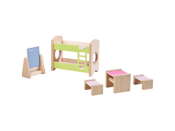 Little friends – meubles pour maison de poupée chambre d'enfant pour deux enfants
