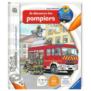 Jeux éducatifs électroniques - tiptoi® - Je découvre les pompiers - Ravensburger - 00694