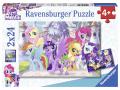 Puzzle 2 x 24 pièces - Poneys magiques / My Little Pony - Ravensburger - 07812