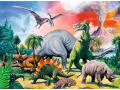 Puzzle 100 pièces XXL - Au milieu des dinosaures - Ravensburger - 10957