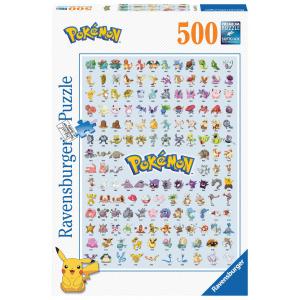 Ravensburger - 14781 - Puzzle 500 pièces - Pokédex première génération / Pokémon (379924)