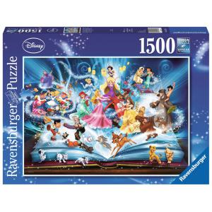 Ravensburger - 16318 - Puzzles adultes - Puzzle 1500 pièces - Le livre magique des contes Disney (380000)