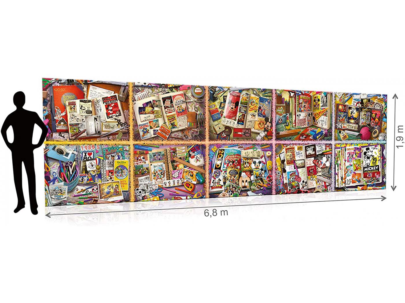Ravensburger - Puzzles adultes - Puzzle 40000 pièces - Mickey au