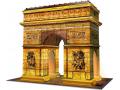 Puzzle 3D Building - Collection midi illuminée - Arc de Triomphe - Night Edition - Ravensburger - 12522