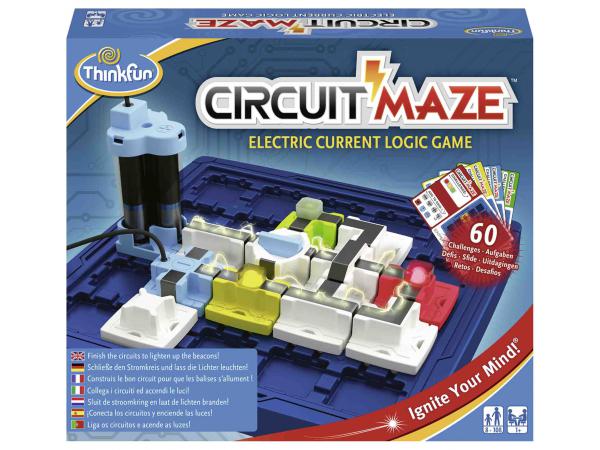 Jeux de société famille - thinkfun -circuit maze (international box)
