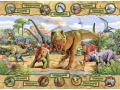 Puzzle 150 pièces - Nathan - Les espèces de dinosaures - Nathan puzzles - 86836