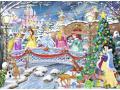 Puzzle 500 pièces - Nathan - Noël avec les princesses Disney - Nathan puzzles - 87151