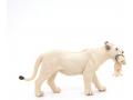 Figurine Papo Lionne blanche avec lionceau - Papo - 50203
